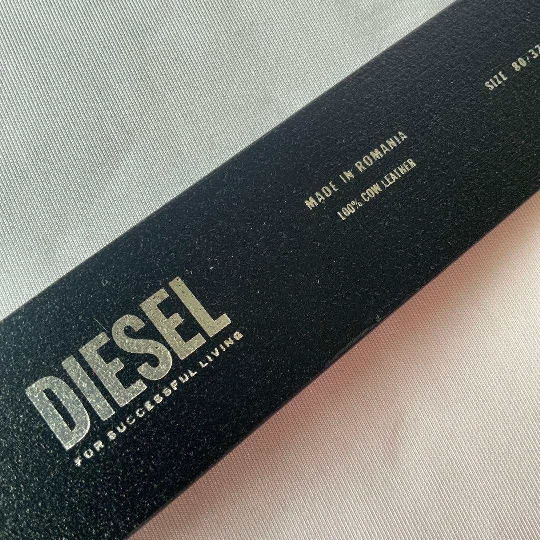 新品　訳あり　DIESEL　ベルト　B-1DR　X08516　80　ユニセックス
