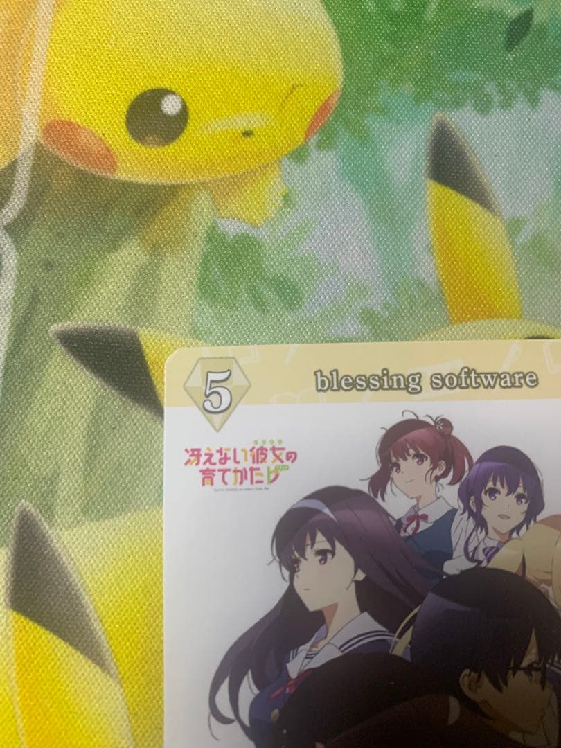 ビルディバイド　加藤恵　blessing software サイン