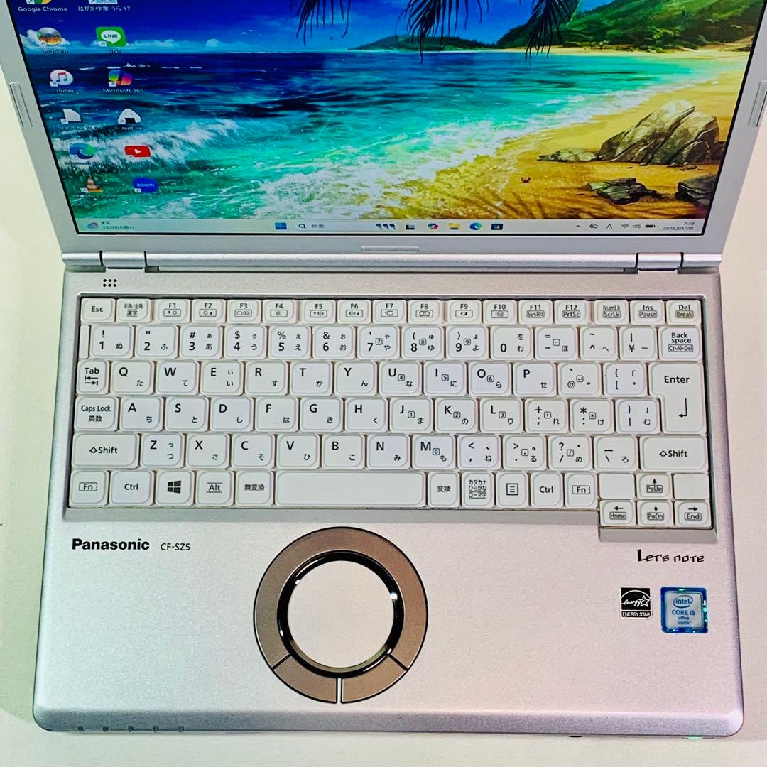 軽量✨Core i5✨6世代✨レッツノート✨Panasonic✨ノートパソコン