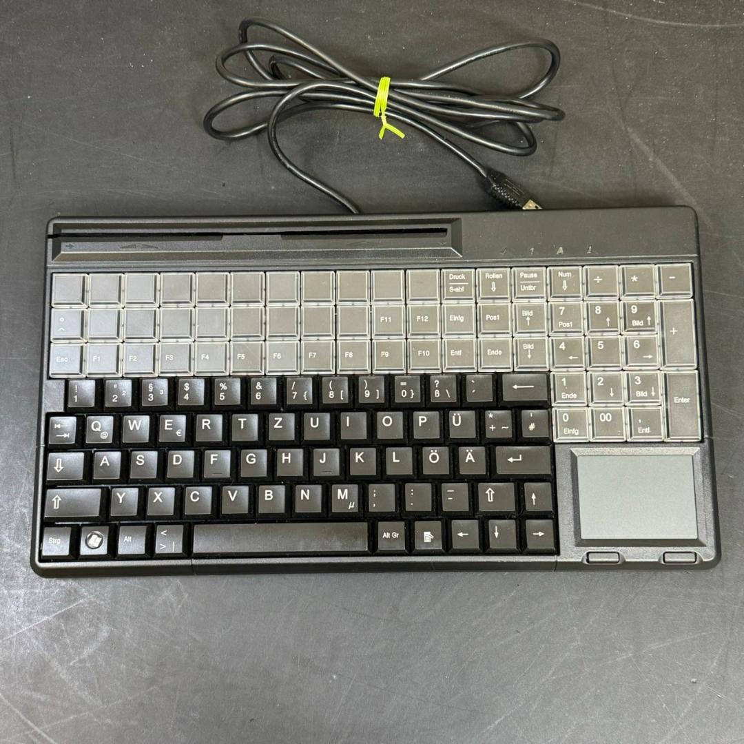 ☆CHERRY　キーボード　G86-61411　カードターミナルタッチパッド搭載