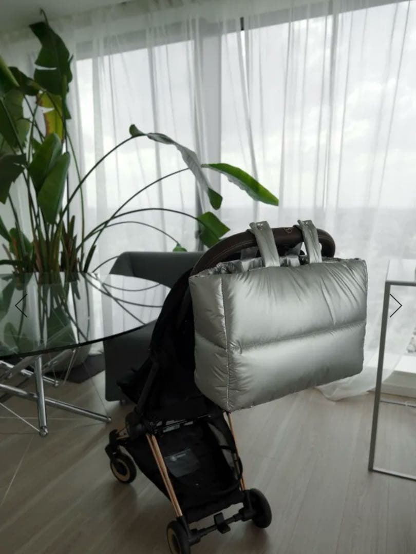 【新品】MARQUE 仲村美香　マザーズバッグ　シルバー