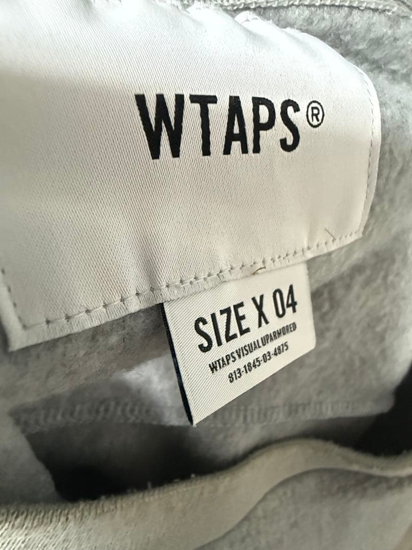 WTAPS フリース スウェット トレーナー ボア トップス グレー X04