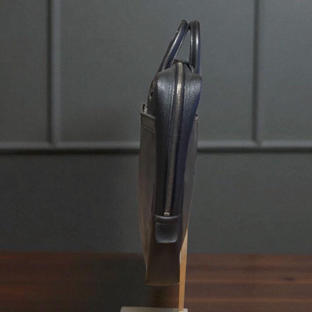 レア PORTER x UNITED ARROWS 黒 レザー ビジネスバッグ