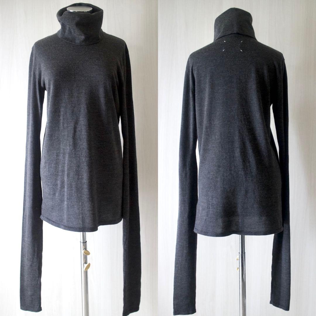 ここのえタグ本人期martin margiela初期タートルネックニットセーター