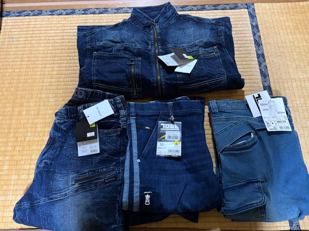 寅壱　作業着　セット　新品未使用