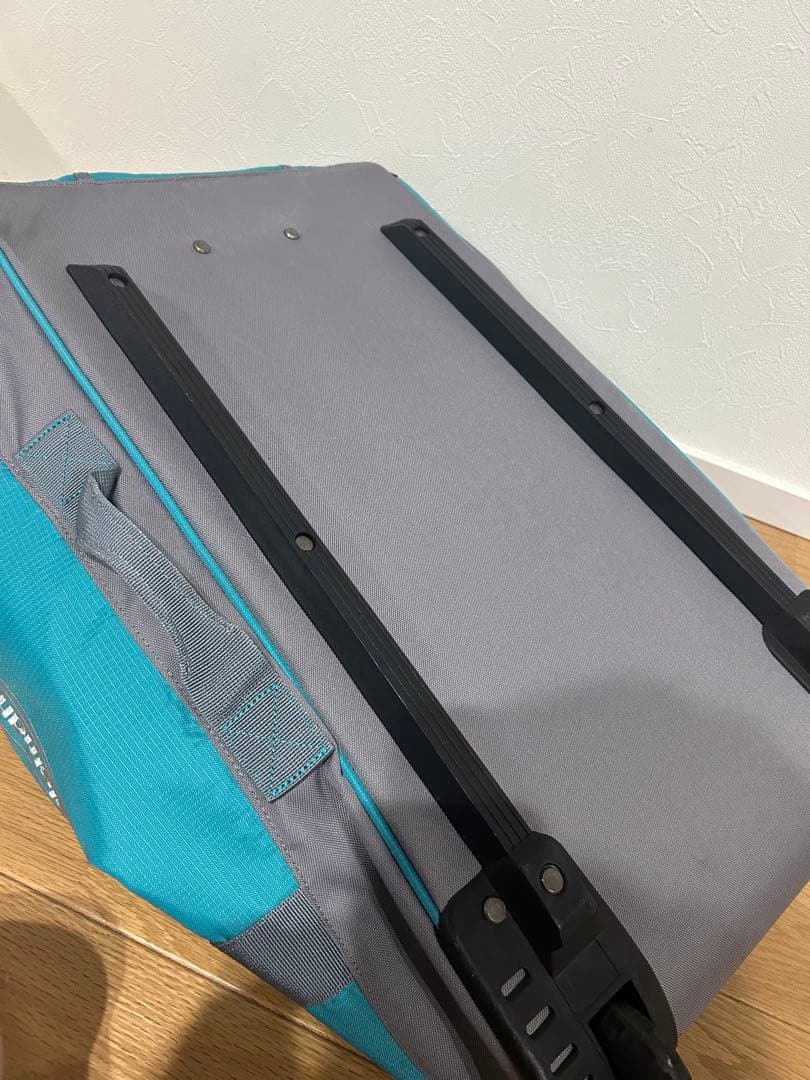 Coleman ボストンバッグ ターコイズ　キャスター付き　旅行　キャンプ