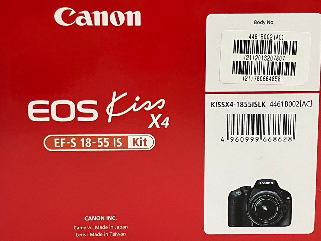 Canon EOSKissX4 18-55mm 露出計 レンズフィルター付