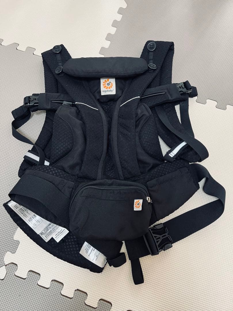 エルゴベビー オムニブリーズ ベビーキャリア ブラック 抱っこ紐