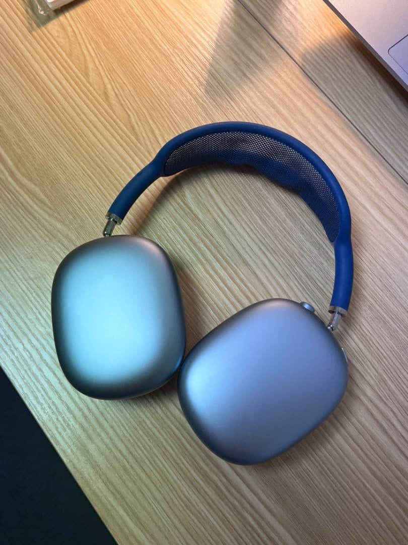 ヘッドホン ApplePro Max (Sky Blue)