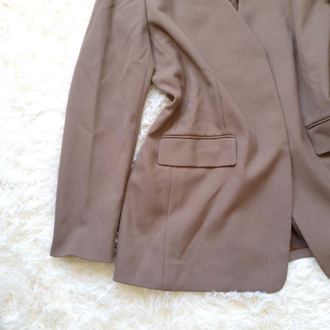 美品✨　ユナイテッドアローズ　スーツ　セットアップ　カラーレス　ココアブラウン