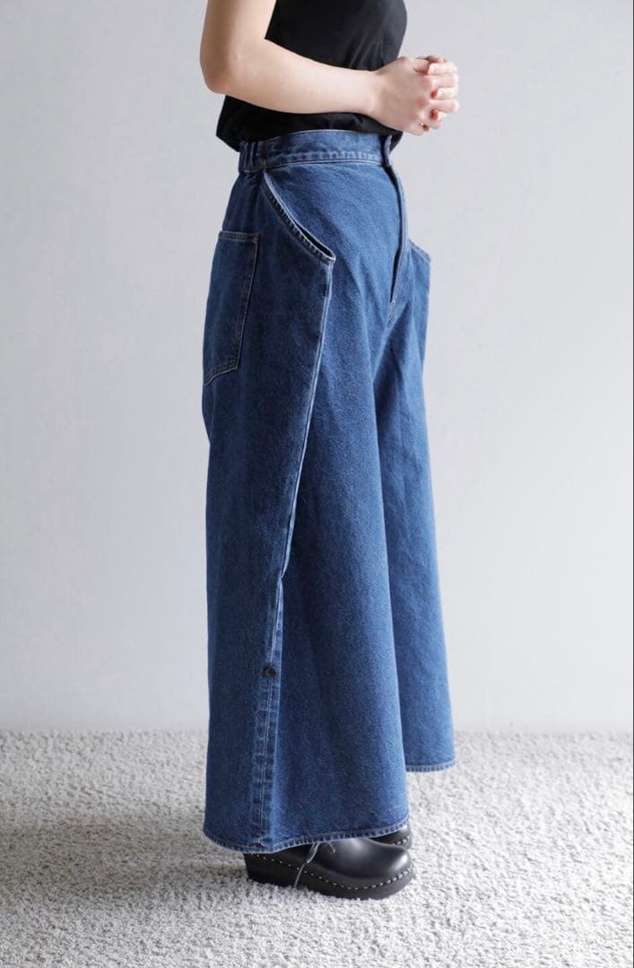 KURO DENIM クロ ペーパーフォールディングデニム 個性的