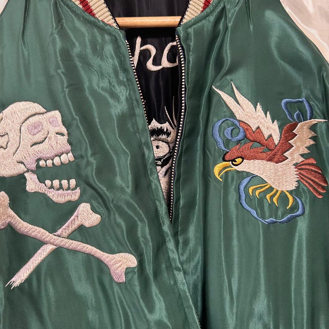 【未使用】氷室京介さん着用モデル テーラー東洋　スカジャン タイガーヘッド M