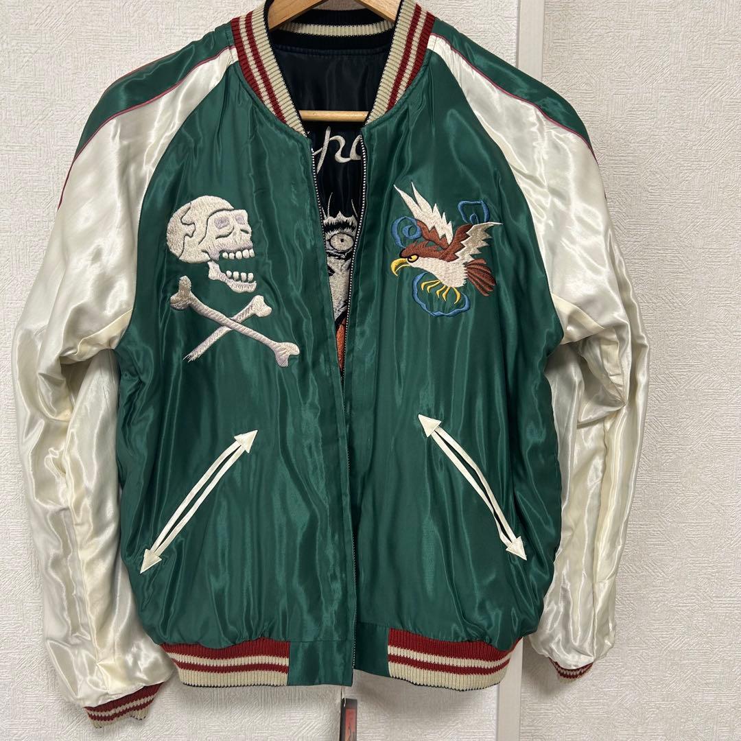 【未使用】氷室京介さん着用モデル テーラー東洋　スカジャン タイガーヘッド M