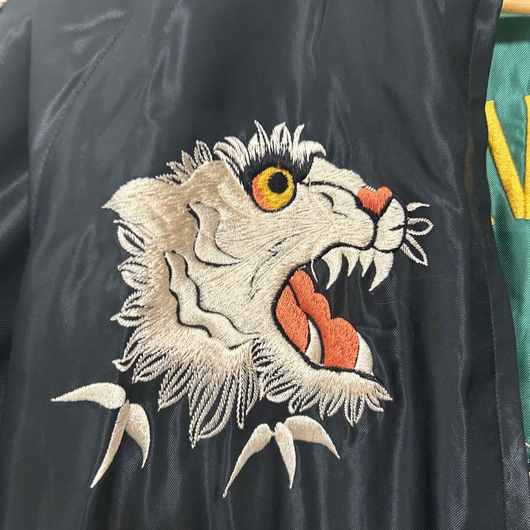 【未使用】氷室京介さん着用モデル テーラー東洋　スカジャン タイガーヘッド M