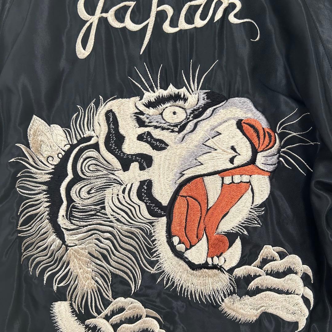 【未使用】氷室京介さん着用モデル テーラー東洋　スカジャン タイガーヘッド M