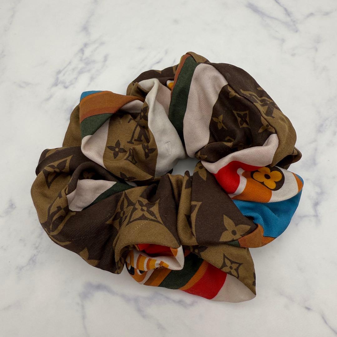 【LOUIS VUITTON】ルイ ヴィトン シュシュ ヘアゴム ヘアアクセ