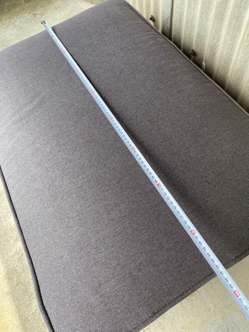 オットマン　ローソファ　スツール　グレー　ソファ