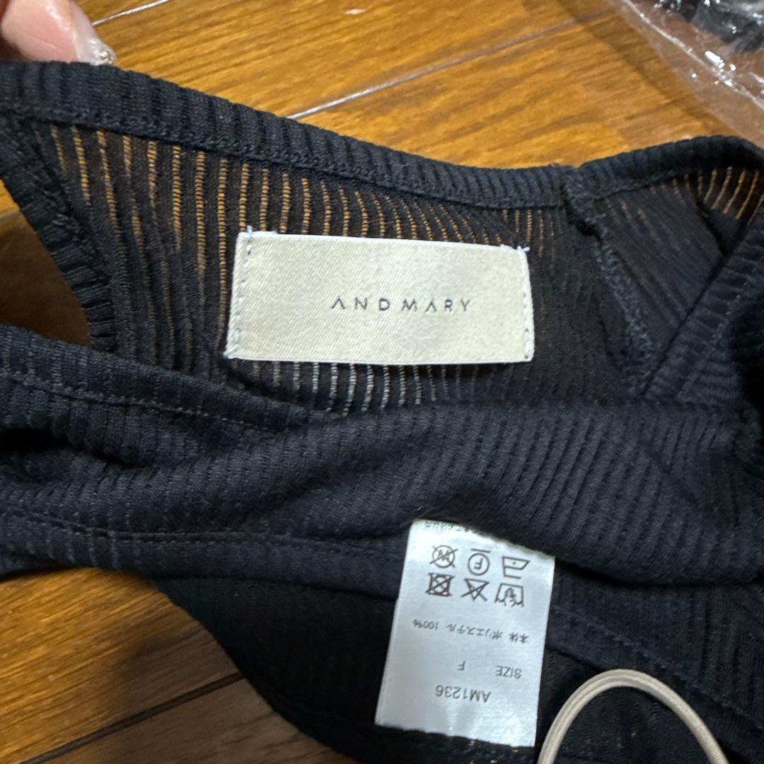 アンドマリー shayla ribbon tops