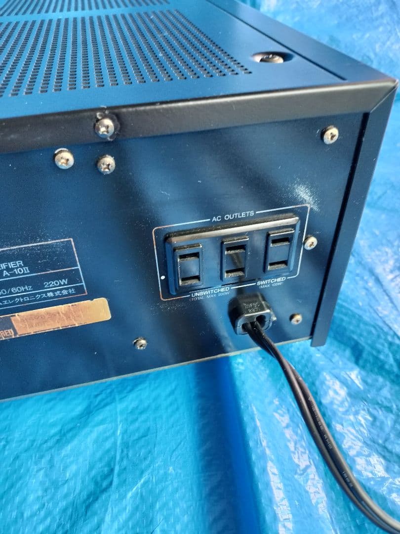 ＮＥＣ　インテグレーテッドアンプ　 Ａー１０ⅱ　動作品