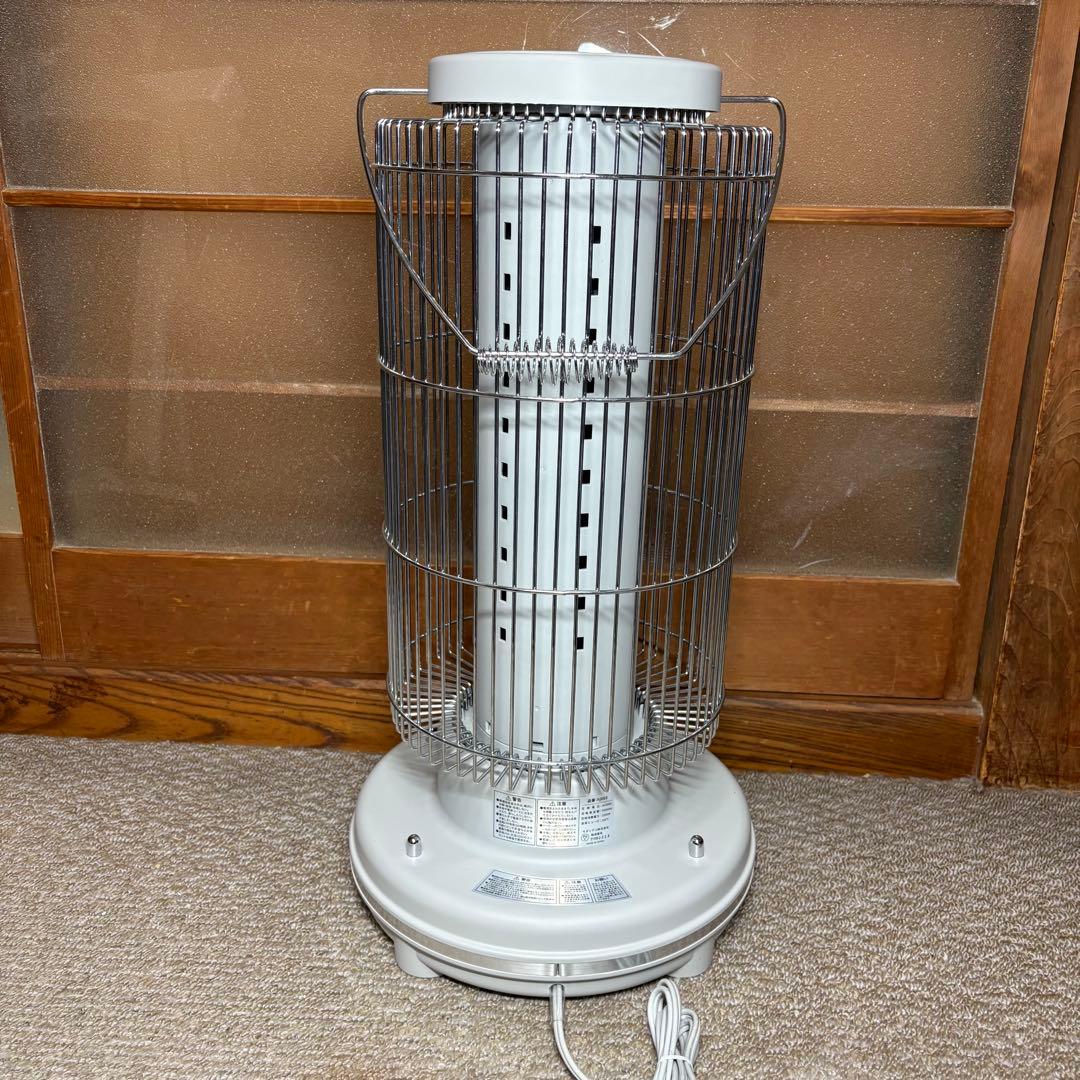 【美品】MODERN DECO hj003 レトロカーボンヒーター グレー色