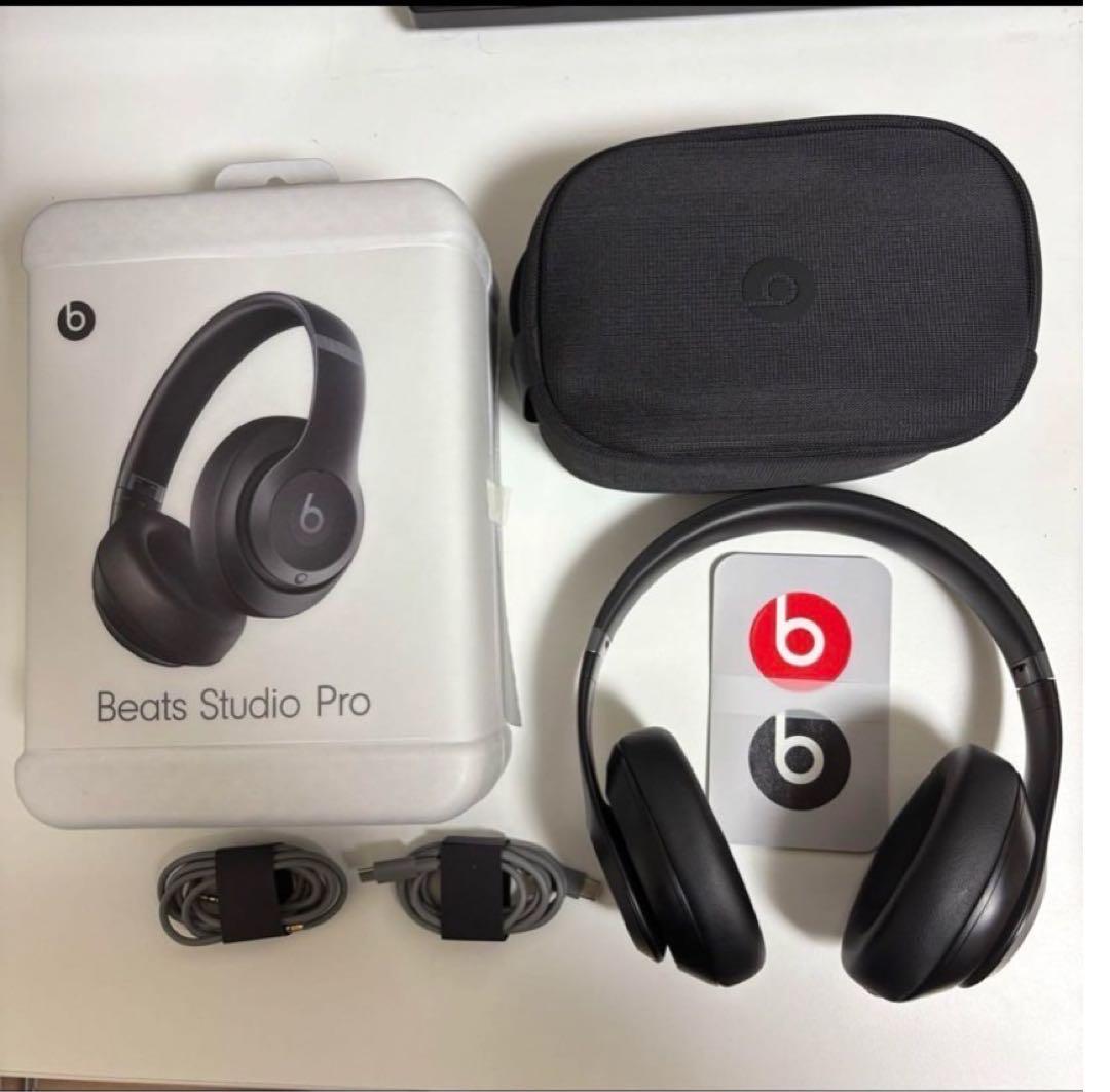 Beats Studio Pro ブラック ワイヤレスヘッドホン