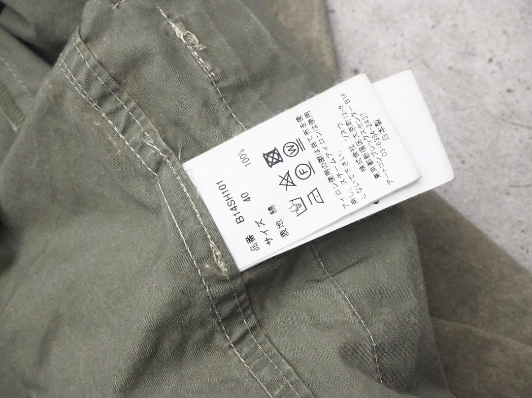 新品 25SS メゾン ミハラヤスヒロ パフスリーブ ジャケット 708P▲