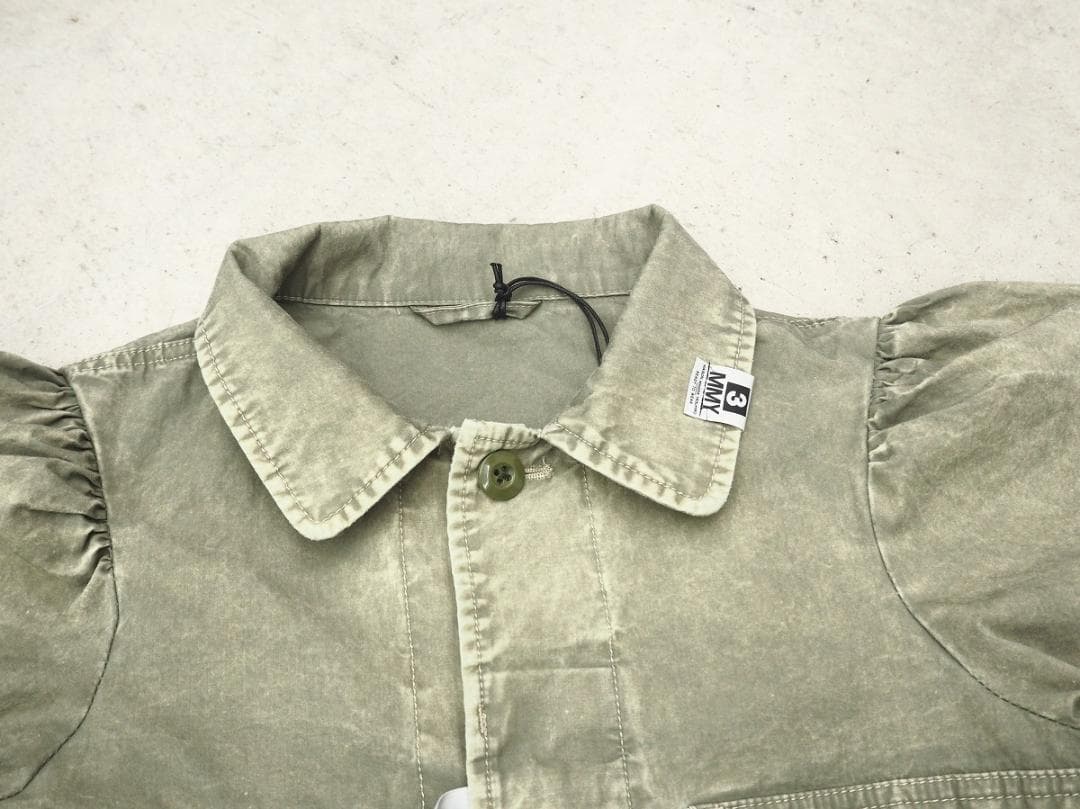 新品 25SS メゾン ミハラヤスヒロ パフスリーブ ジャケット 708P▲