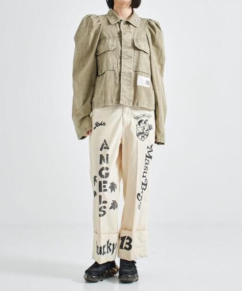 新品 25SS メゾン ミハラヤスヒロ パフスリーブ ジャケット 708P▲