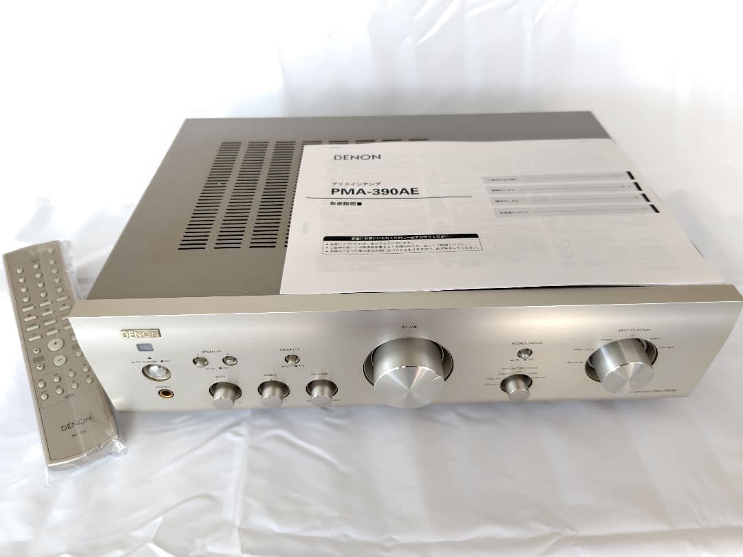 美品 DENON デノン PMA-390AE プリメインアンプ　セット 完動品