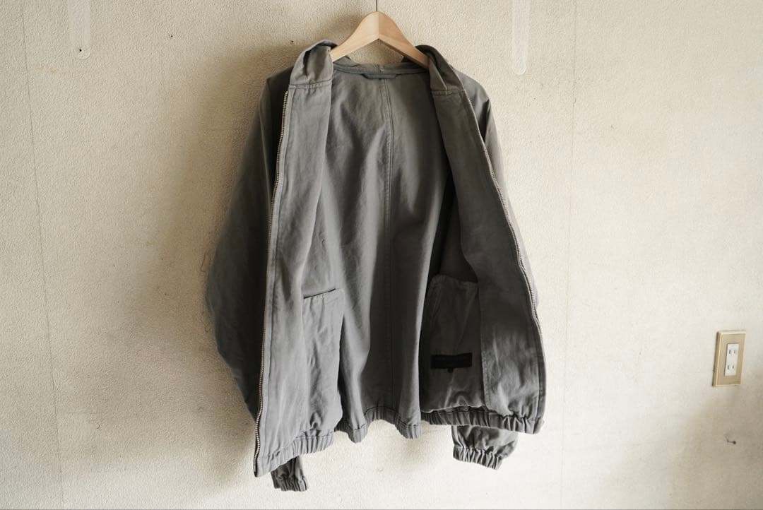 COMME des GARÇONS グレー Mサイズ ジップアップパーカー