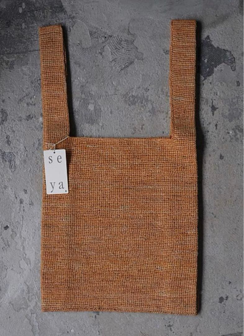 seya. セヤ RAFFIA SHOPPING BAG