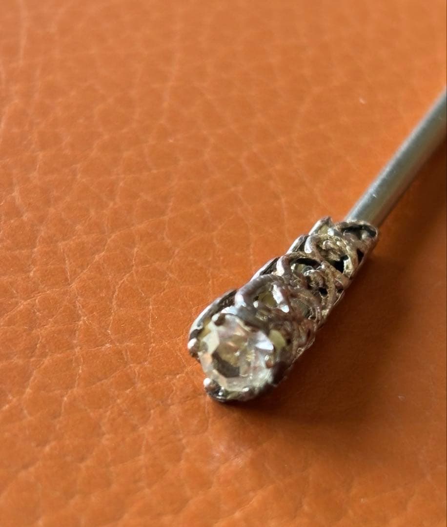 未使用 シルバーヘアアクセサリー スペインマドリッド