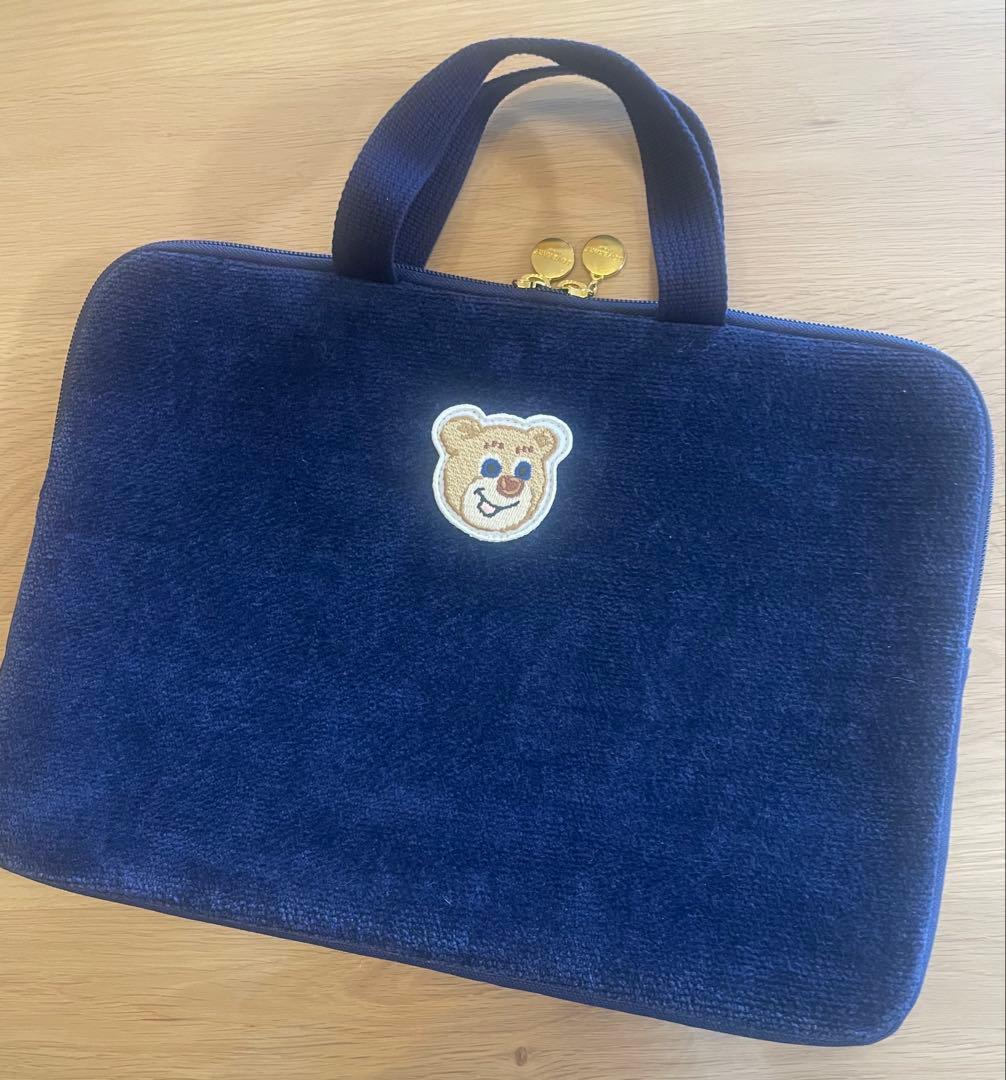 【極美品】LOVERARY BY FEILER ノートPCケース オールドテディ