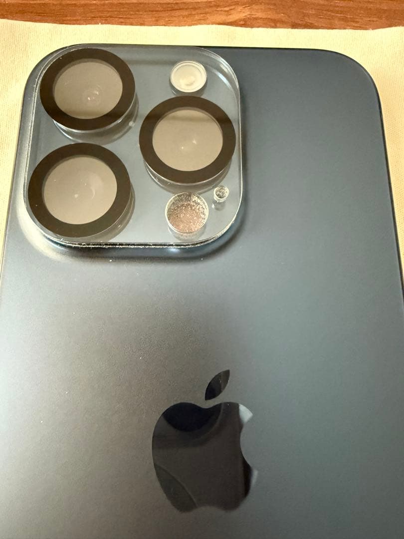 【美品】iPhone15Pro 256GB ブルーチタニウム バッテリー８５%↑