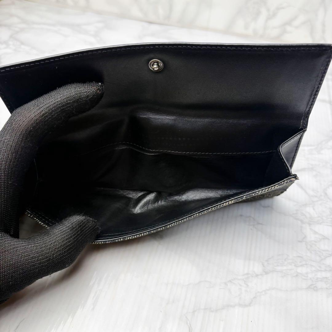 56 GUCCI 長財布 二つ折り財布 ジャッキー GGキャンバス nw8