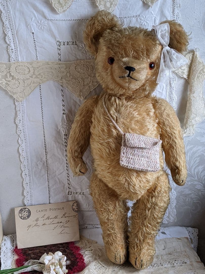【d】アンティークベア　アンティークテディベア　ドイツ