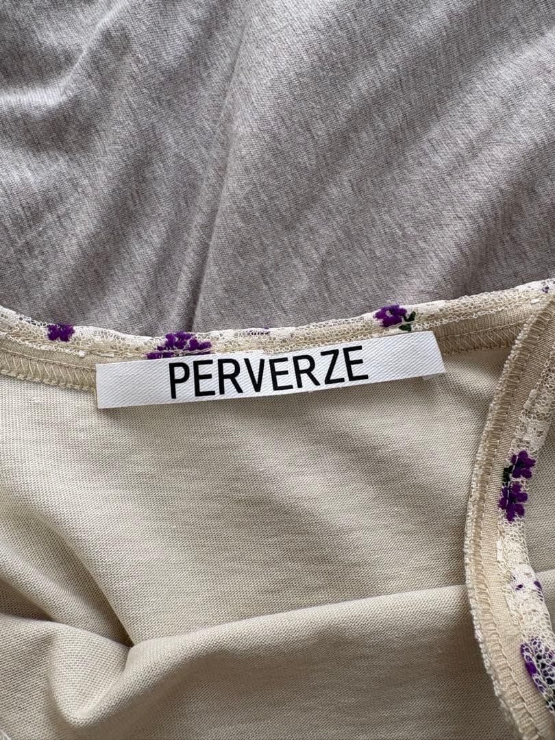 トップス PERVERZE Combined Strap Dress