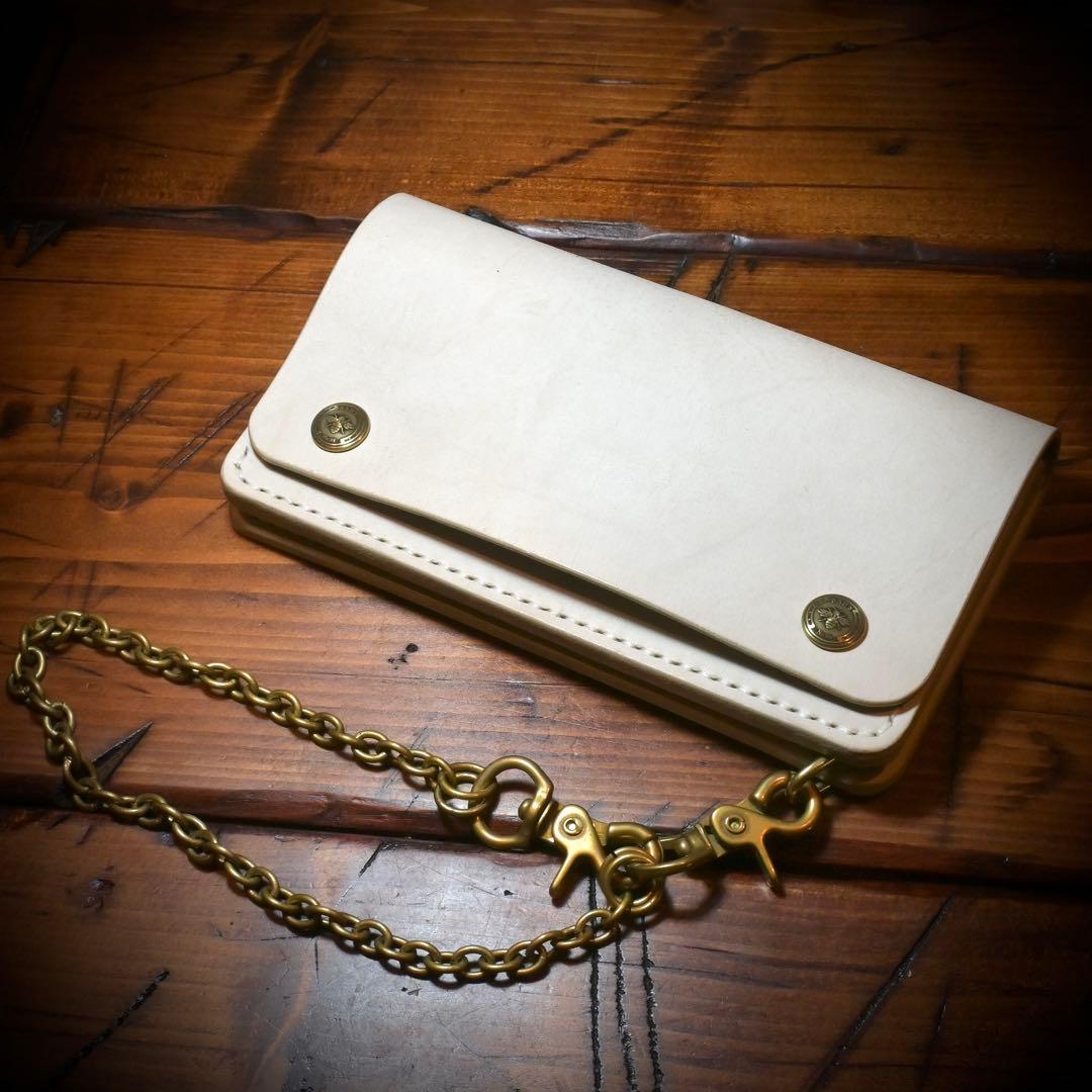 cutlass　トラッカーウォレット 長財布 レザー　本革