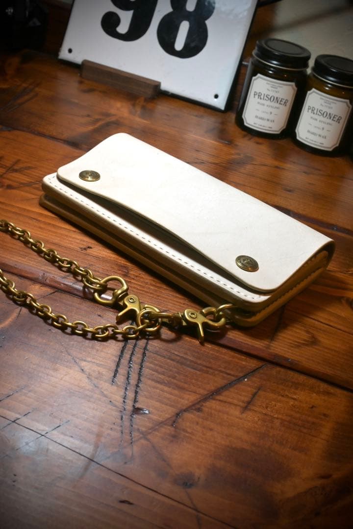 cutlass　トラッカーウォレット 長財布 レザー　本革