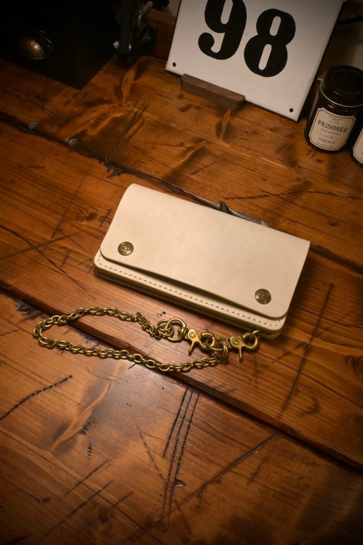 cutlass　トラッカーウォレット 長財布 レザー　本革