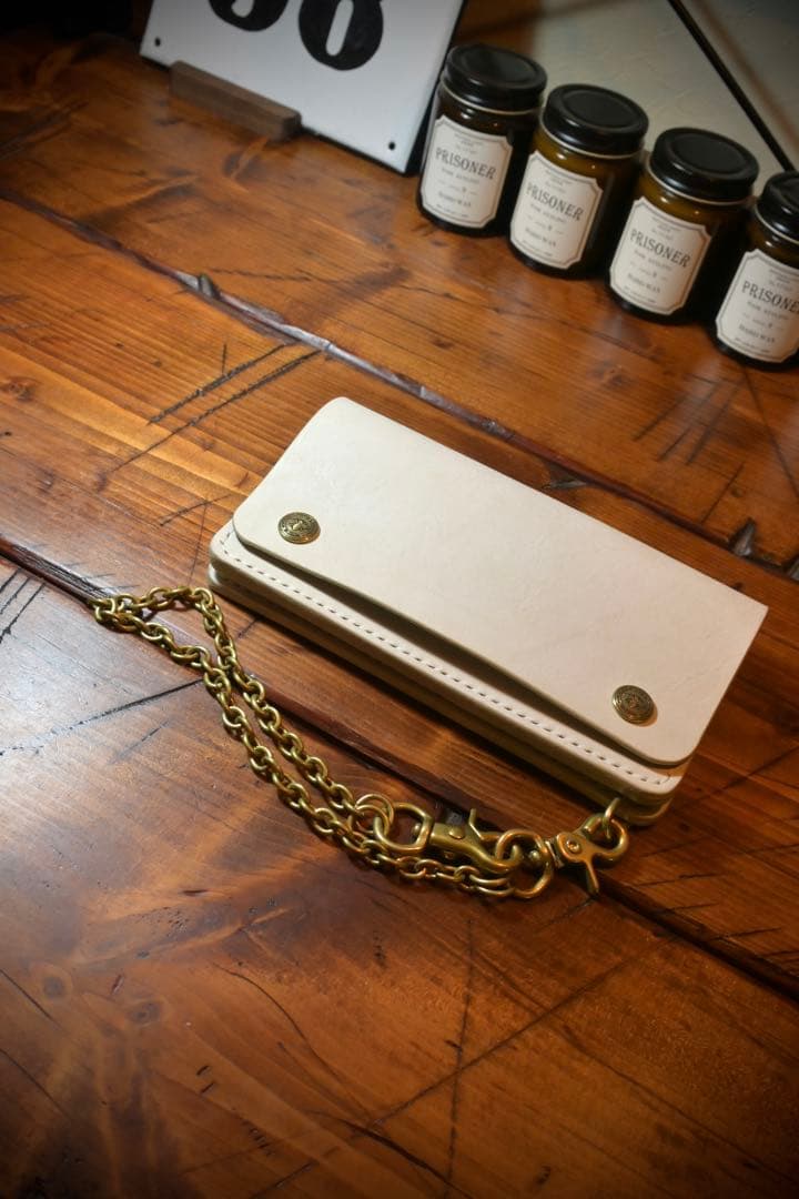 cutlass　トラッカーウォレット 長財布 レザー　本革