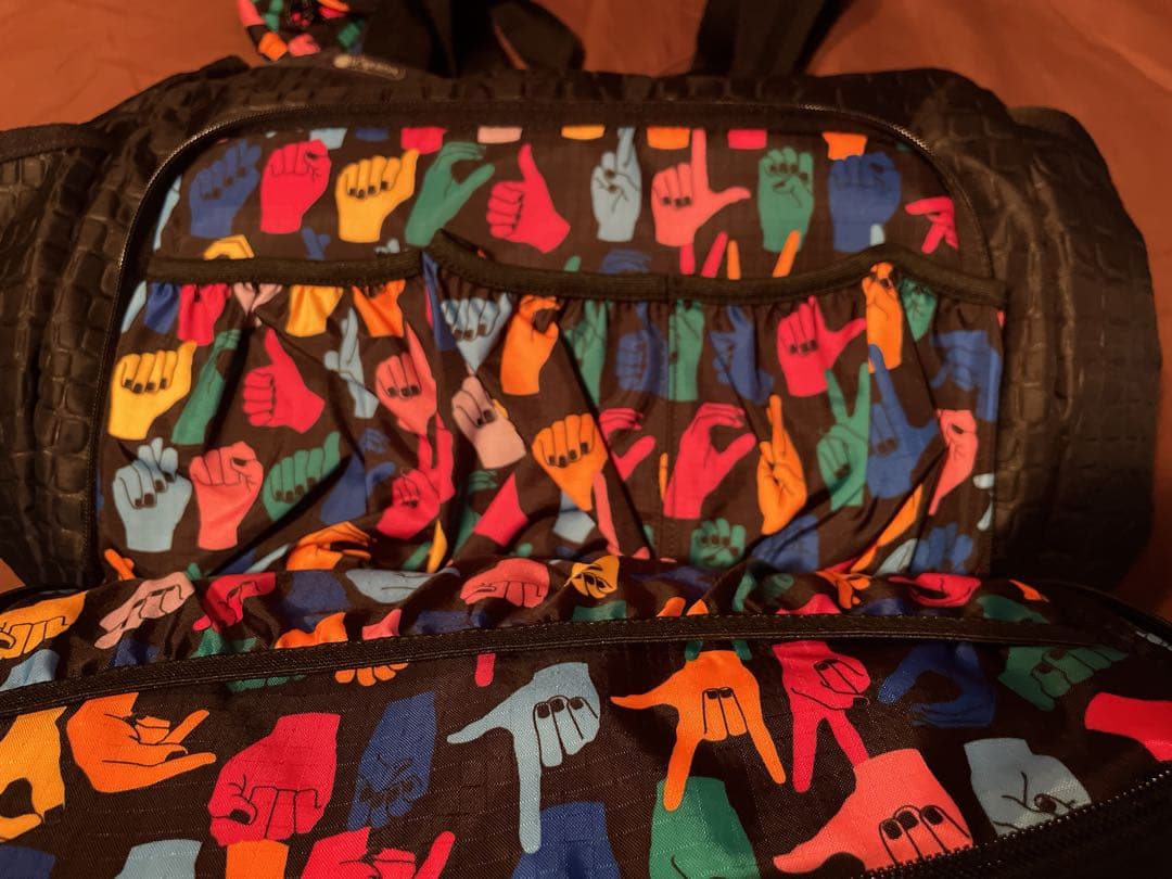 【新品未使用】値下げ！レスポートサック　マザーズバッグ　大容量　トート　バッグ