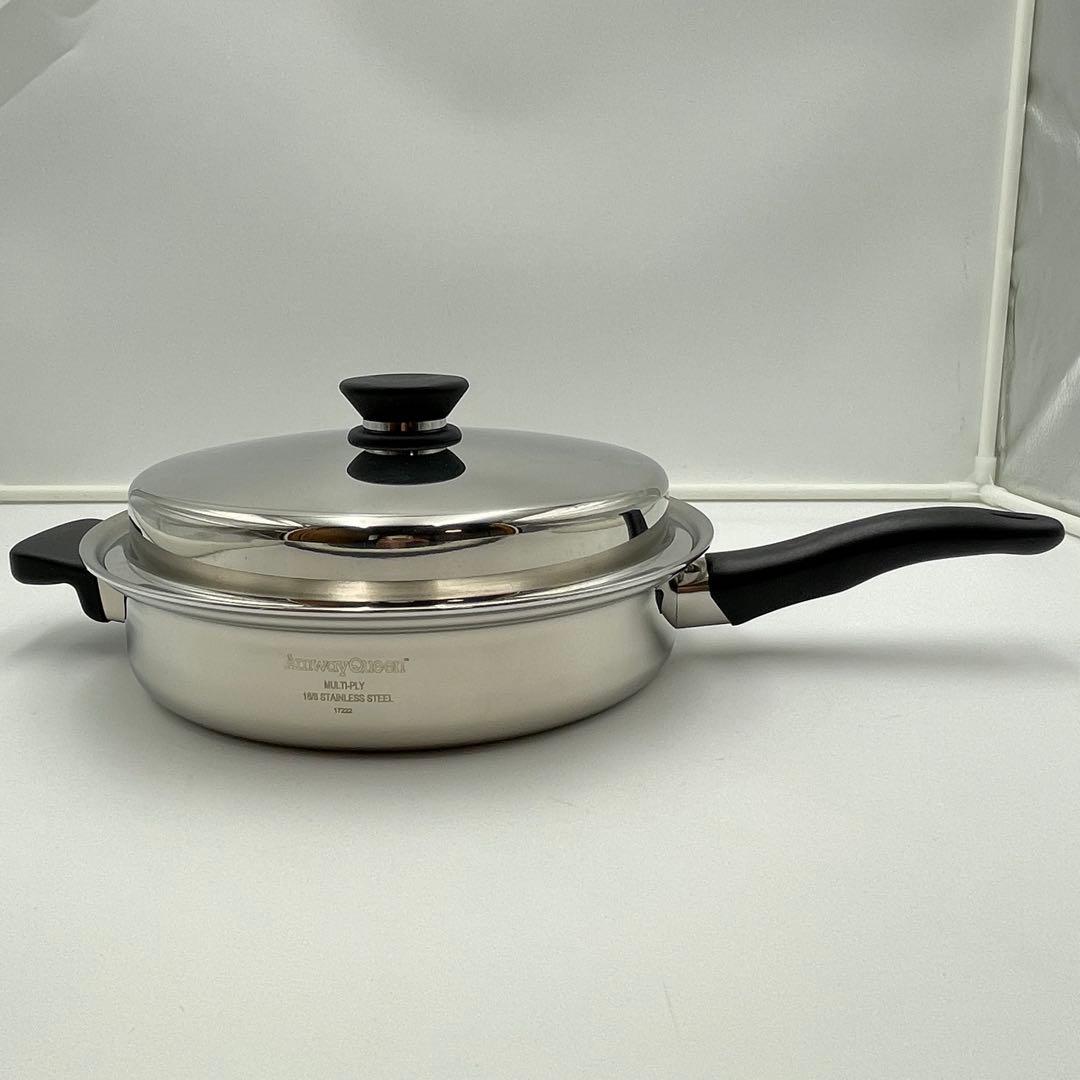 Amway 6Lシチューパンセット　大フライパン　大ソースパン