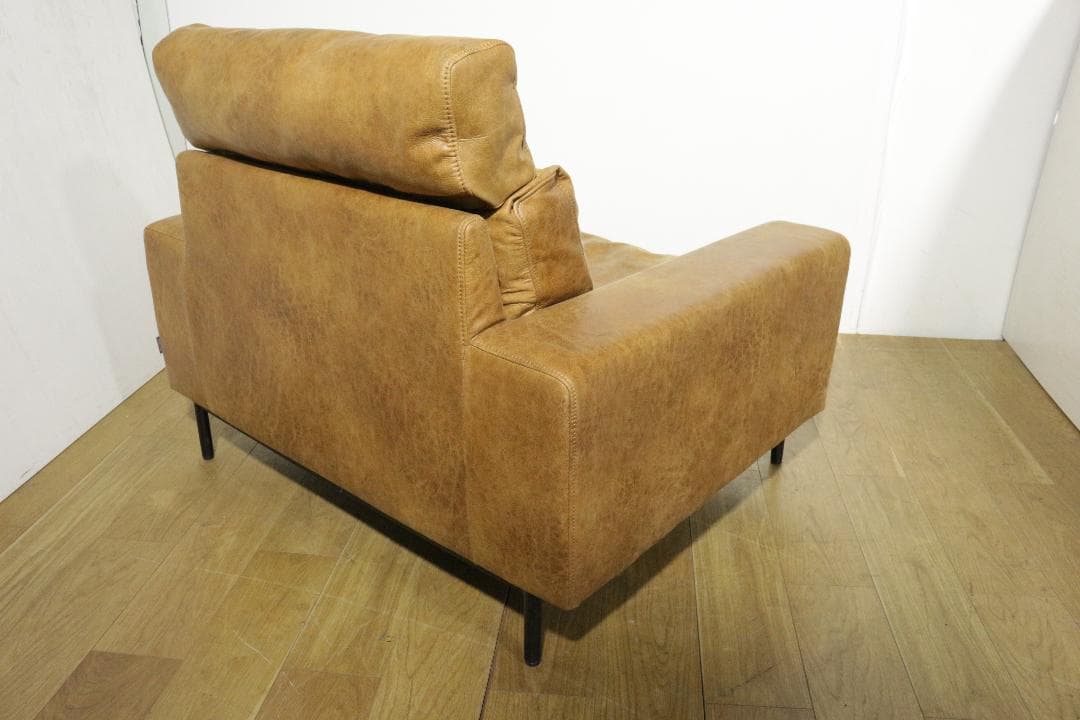 ヤ*ス様 展示美品★クラッシュゲート★プルート＆バレット★１人掛けソファ★関家具