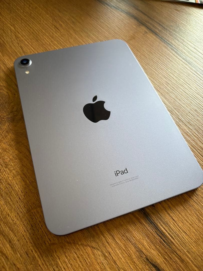 Apple iPad mini(第6世代)パープル 本体　64GB