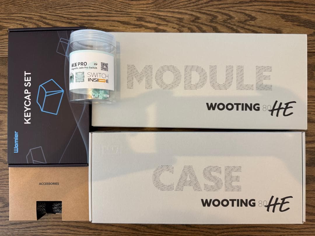 Wooting 80HE キーボード英語配列 Module + Case + α