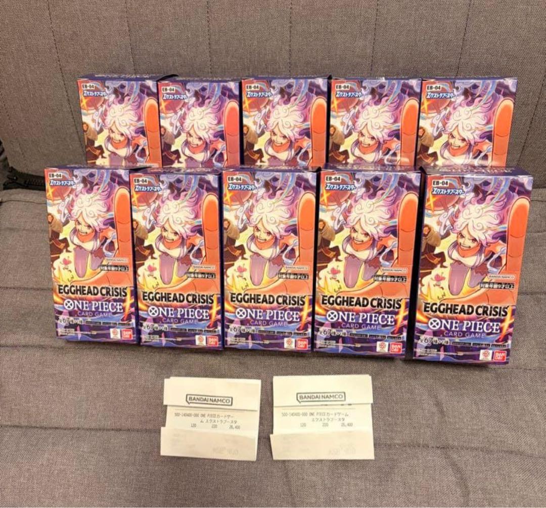 エッグヘッドクライシス　テープカット　10ボックス