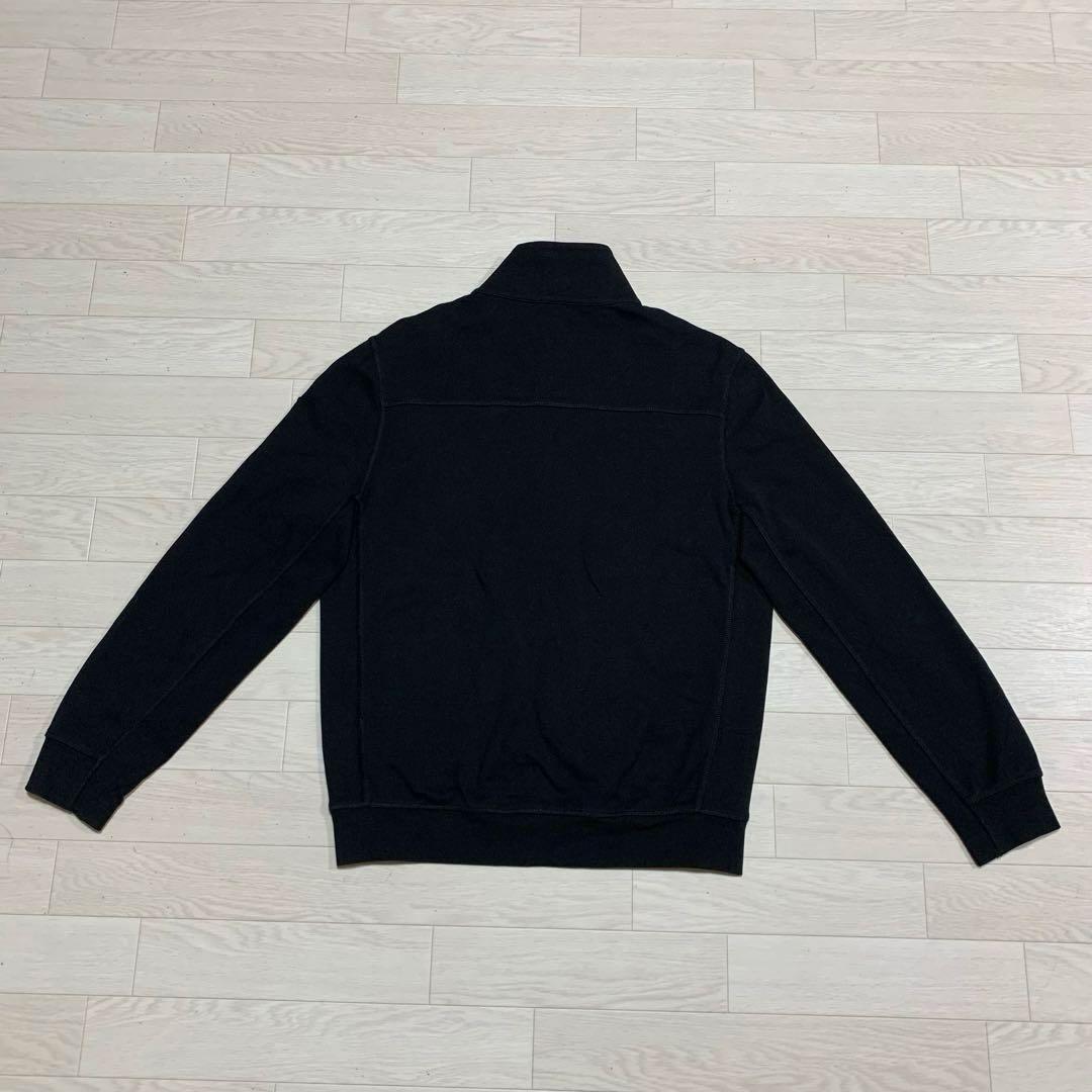 美品★モンクレール 黒 S ハイネック ジップアップ トレーナー　4P106