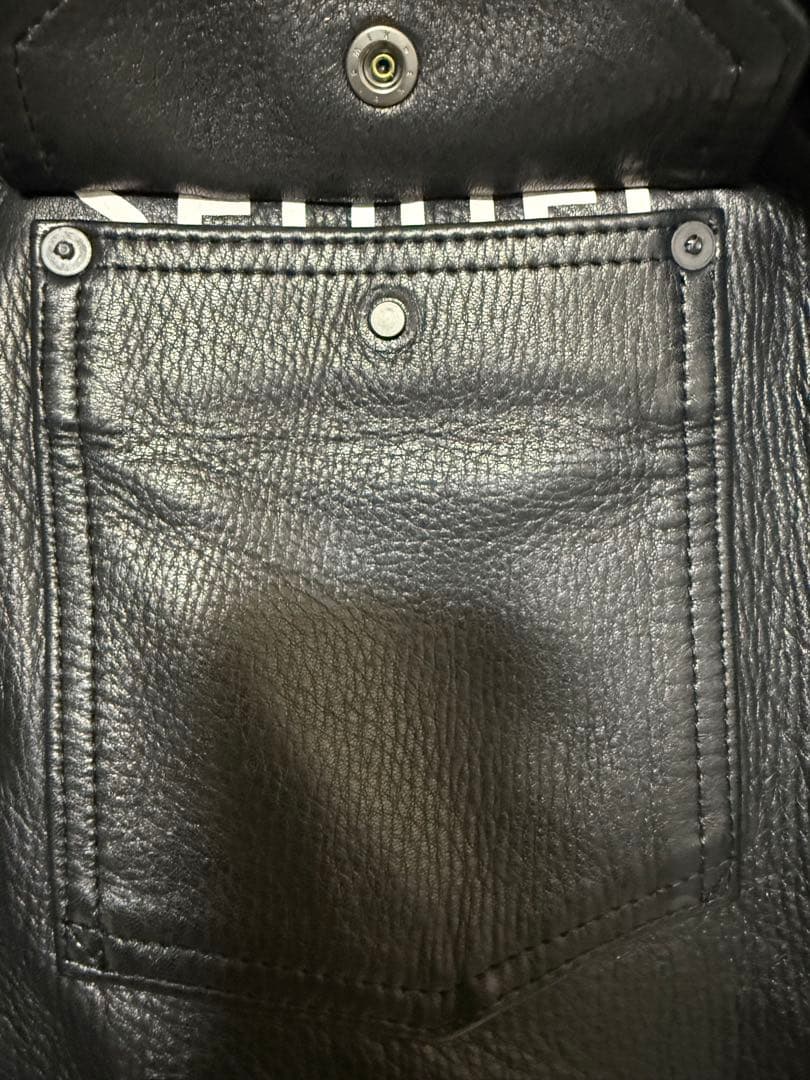 SEQUEL シークエル　1st レザー ジャケット　藤原ヒロシ