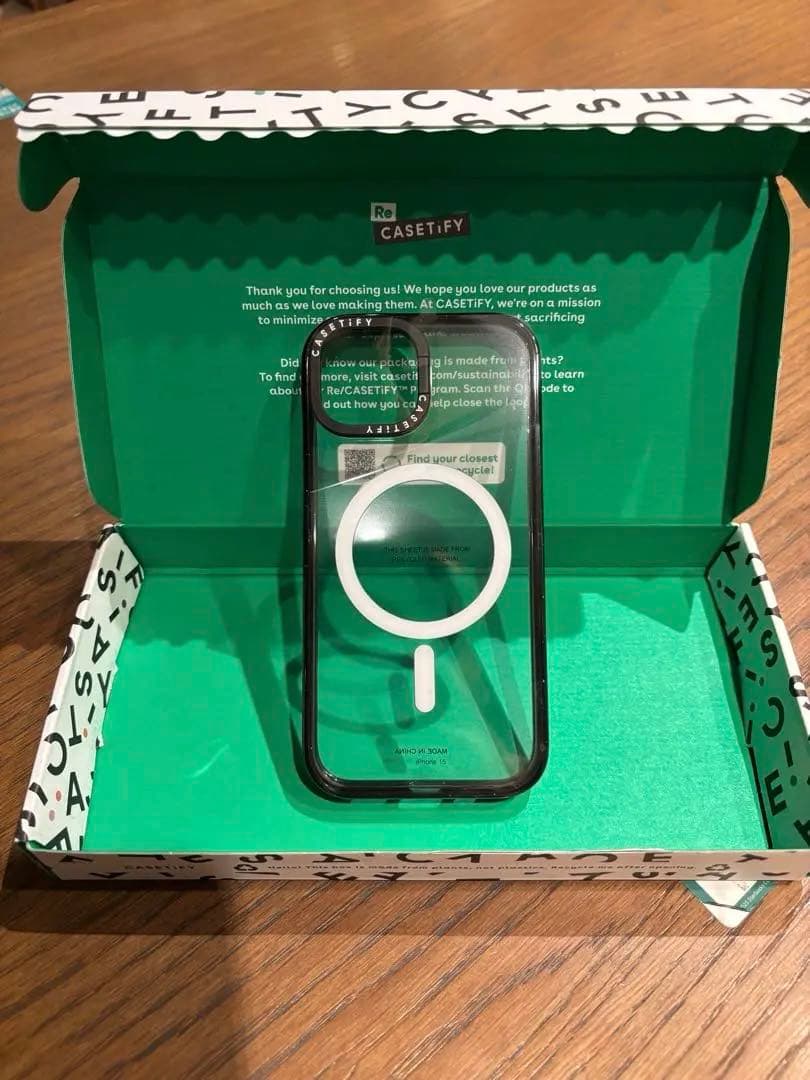 CASETiFY iPhone15バンパーフレーム MagSafe対応